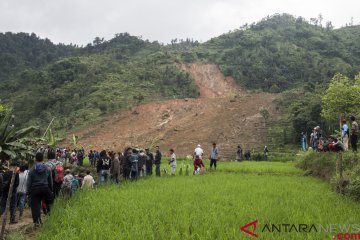 BNPB: evakuasi korban longsor Sukabumi dilanjutkan Rabu pagi
