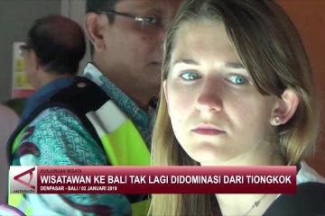 Wisatawan ke Bali tak lagi didominasi dari Tiongkok