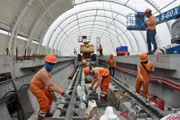 Progres Pembangunan LRT Jabodebek