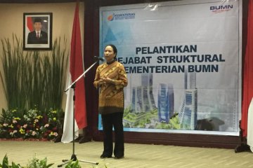 Menteri Rini rotasi 27 pejabat Kementerian BUMN