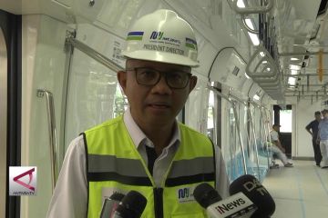 Proyek MRT Tahap I Hampir 100 Persen
