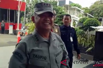 Kabakamla Laksamana Madya Achmad Taufiqoerrochman datangi gedung KPK