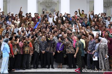 Presiden Jokowi silaturahmi dengan nelayan