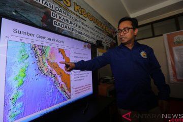 Gempa 4,0 sr getarkan Aceh Besar