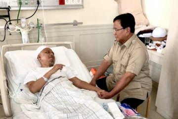 Prabowo kunjungi kediaman almarhum Ustadz Arifin Ilham