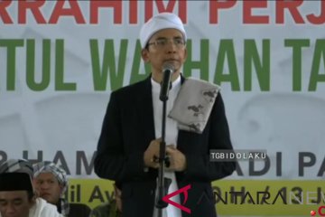 TGB: Jokowi tetap tulus bekerja walau terus difitnah