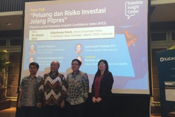 Survei: Investor lebih khawatir ekonomi global daripada risiko politik jelang pilpres