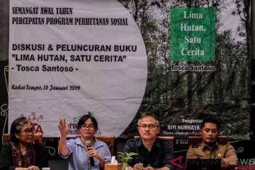 Peluncuran buku Lima Hutan Satu Cerita