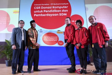 Indosat donasikan komputer ke Muhammadiyah