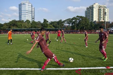 Latihan perdana Persija Jakarta