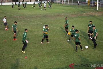 Latihan timnas Indonesia U-22