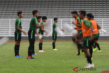 Latihan timnas U-22