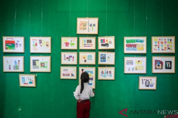 Pameran lukisan karya penyandang disabilitas