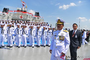 Serah terima KRI Semarang 594