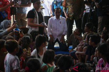 Presiden kunjungi lokasi pengungsian penyintas gelombang tsunami Selat Sunda