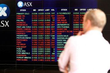 Bursa saham Australia rontok, terseret sektor teknologi dan kesehatan