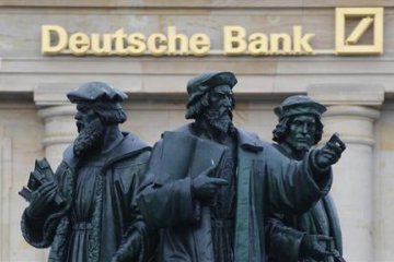 Bursa Jerman ditutup melemah, saham Deutsche Bank anjlok