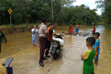 Banjir rendam 4 kecamatan di Kapuas Hulu