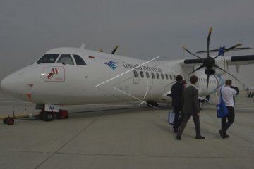 Pesawat ATR Garuda alami kerusakan "landing gear" jelang take off