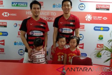 Hendra/Ahsan fokus pertandingan tanpa beban All England 2014