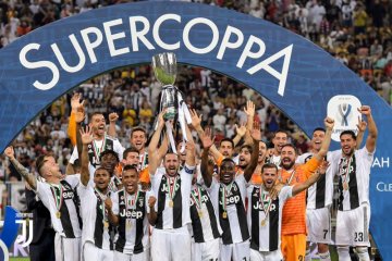 Sundulan Ronaldo bawa Juve menangi Piala Super Italia