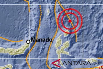 Gempa magnitudo 4,6 guncang Morotai