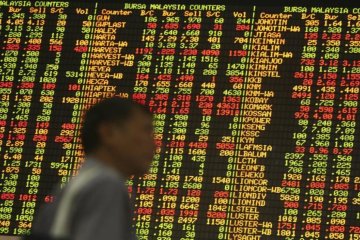 Saham Malaysia ditutup menguat, indeks KLCI terdongkrak 1,21 persen