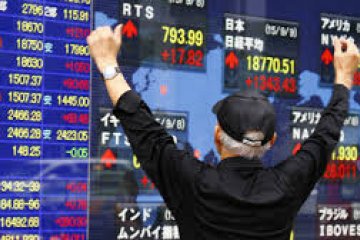 Saham Asia naik, terkerek perubahan kebijakan fiskal Inggris