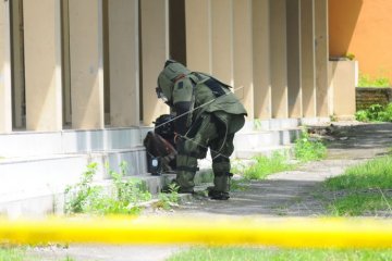 Polisi amankan tas mencurigakan