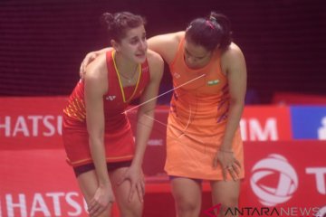 Manajer Carolina Marin sebut masalah lutut atletnya