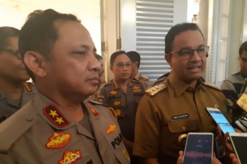 Gubernur dan Kapolda bekerjasama menjaga Jakarta kondusif
