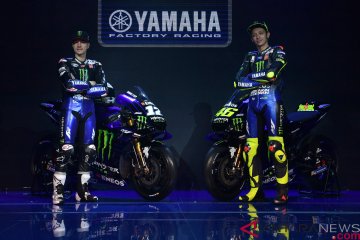 Peluncuran Tim monster energy Yamaha MotoGP