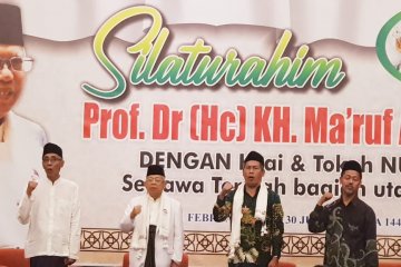 Ma'ruf Amin ingatkan NU lakukan konsolidasi hadapi 100 tahun kedua NU