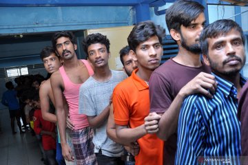 Imigran gelap Bangladesh di Medan