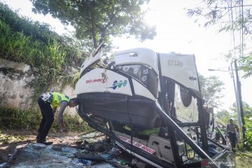 Korban bus terguling dirawat di RSUD Cicalengka