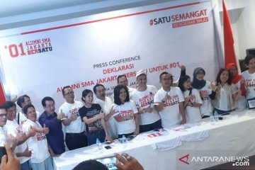 "Alumni SMA Jakarta Bersatu" deklarasikan dukungan ke Paslon 01