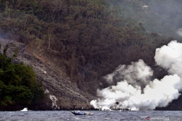 Distribusi bantuan logistik melalui jalur laut