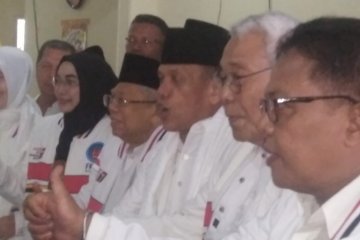 Ma'ruf Amin optimistis Jokowi-Ma'ruf dapat menang di Sumbar