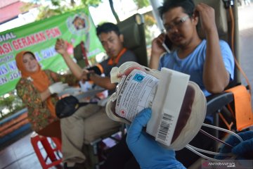 Donor darah HPN 2019 di Jombang