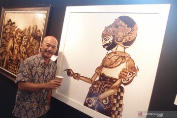 Pameran lukisan kopi