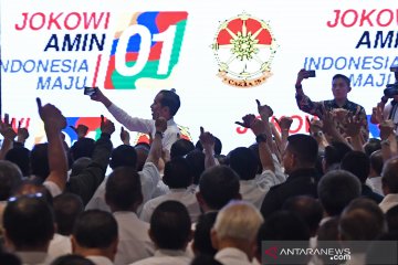 Presiden Jokowi silaturahmi dengan purnawirawan TNI dan Polri