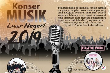 Konser Musik Luar Negeri 2019