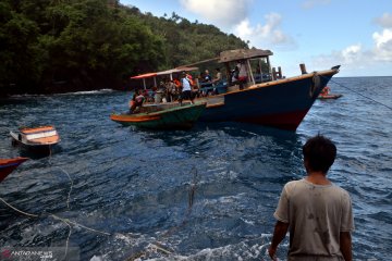 Letusan Gunung Karangetang sebabkan jembatan Batubulan rusak