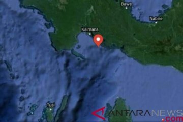Gempa 4,6 SR guncang Kabupaten Kaimana