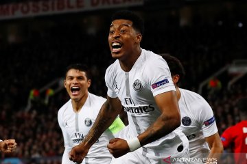 Tanpa Neymar, PSG unggul 2-0 atas MU