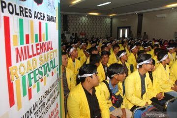 Ribuan orang ramaikan "Millennial Road Safety Festival" di Bantul