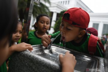 Pipa pecah picu gangguan distribusi air Palyja menuju Penjaringan