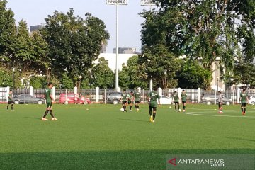 Timnas U-22 jalani menu penuh di sesi latihan pamungkas jelang keberangkatan