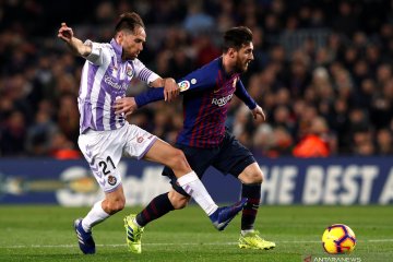 La Liga: Barcelona jaga jarak aman klasemen sementara dengan saingannya usai gulung Real Valladolid 1-0
