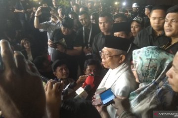 Ma'ruf Amin: Jokowi tampil luar biasa